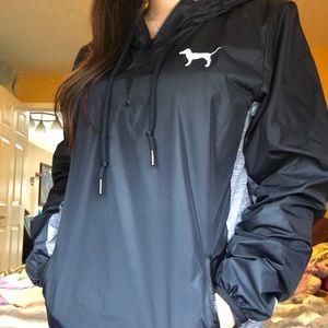 VS PINK Quarter Zip Jacket